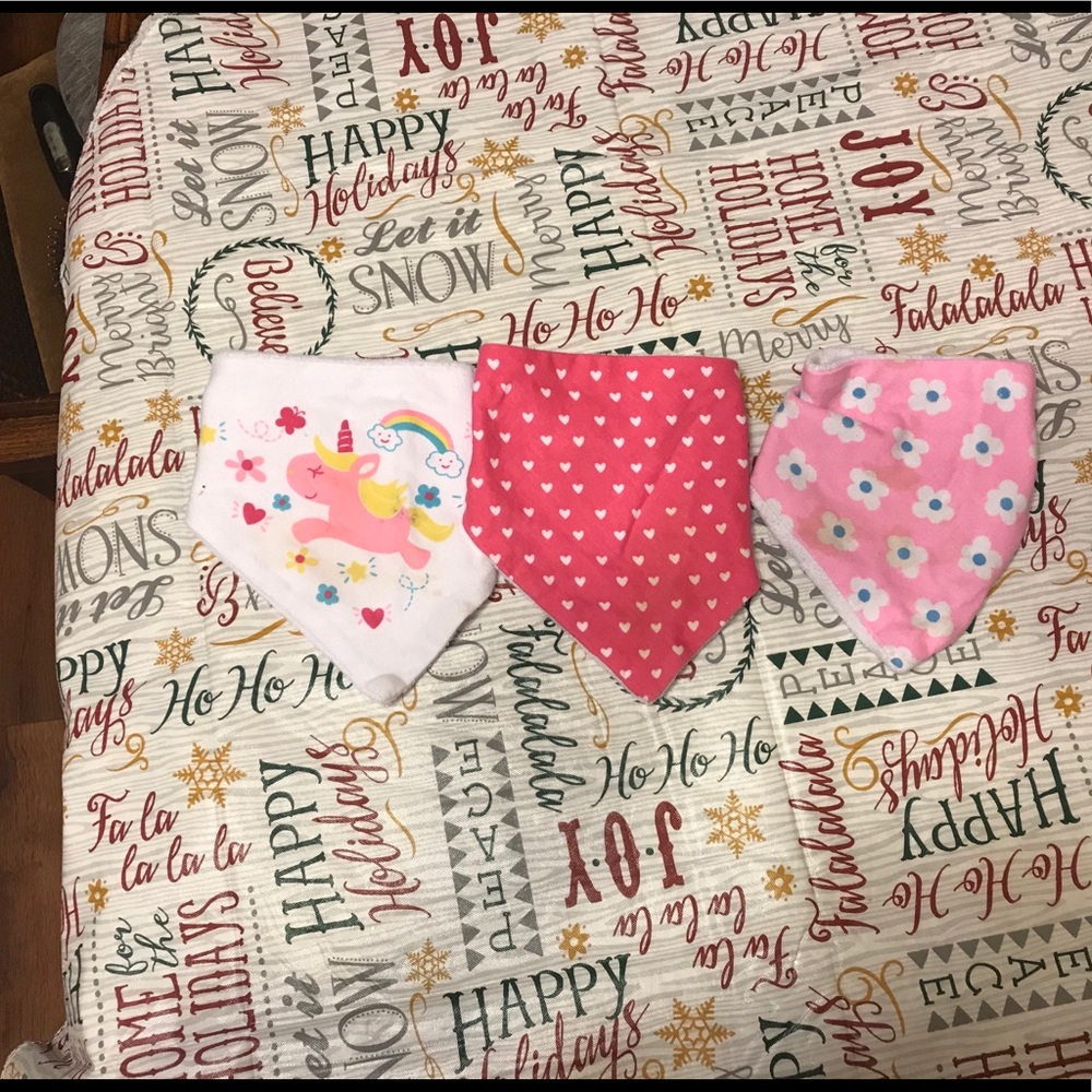 Baby Girl bibs